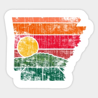 Arkansas Sunrise Sticker